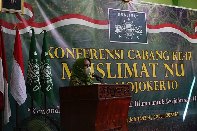 Terpilih Jadi Pengurus Cabang Muslimat NU Kota Mojokerto, Ini Kata Ning Ita