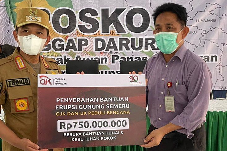 2.713 Nasabah Kredit Terdampak Erupsi Gunung Semeru, Pinjaman Total Rp 102,506 Miliar