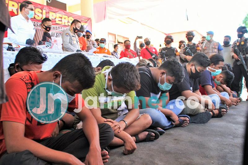 45 Oknum PSHT Jadi Tersangka Perusakan Rumah Warga
