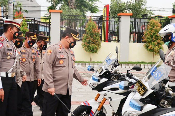 Polres Gresik Gelar Operasi Zebra Semeru 2021, Ini Sasarannya