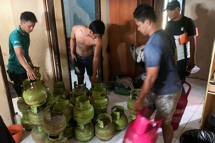Oplos Gas Elpiji di Gresik Digerebek Polisi, Warga ekslokalisasi Dolly Ditangkap