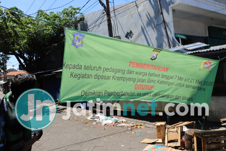 Covid-19, Penutupan Pasar Tidak Dengan Syarat Perhatikan Protokol Kesehatan