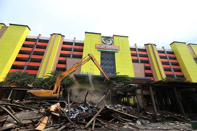 Milik Negara, Bangunan TPS Pasar Turi Akan Diproses Penghapusan Usai Dibongkar