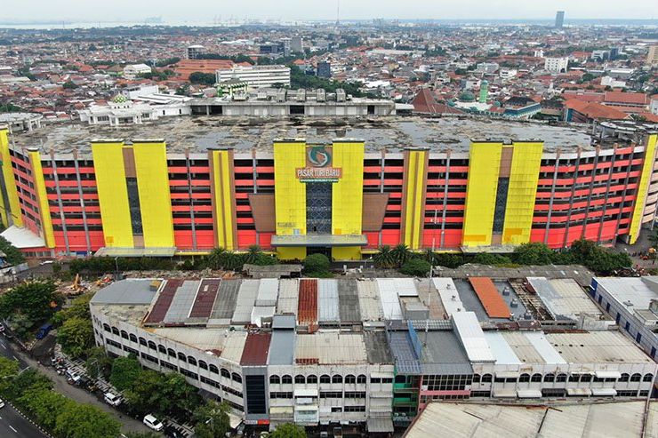 15 Tahun Mangkrak, Pasar Turi Baru Beroperasi di Era Wali Kota Eri Cahyadi