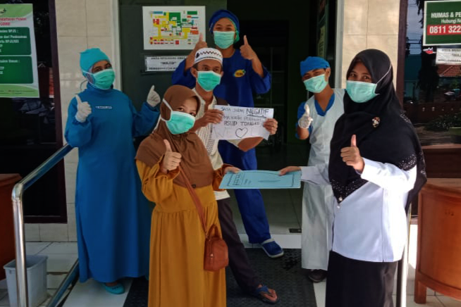 Pasutri di Probolinggo Pasien Klaster Asrama Haji Sukolilo Sembuh dari Covid-19