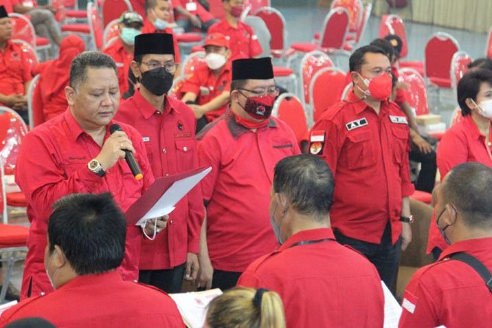 DPC PDIP Surabaya Targetkan Tambah Kursi di DPRD Surabaya Pada Pemilu 2024