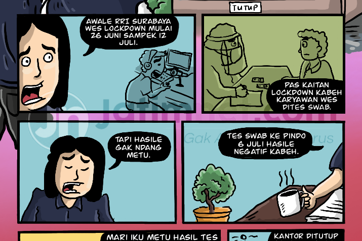 54 Pekerja RRI Positif Covid-19