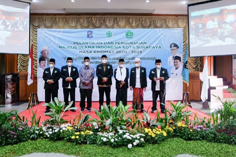 Umara dan Ulama Jadi Satu Kesatuan yang Tak Terpisahkan di Pelantikan Eri Cahyadi