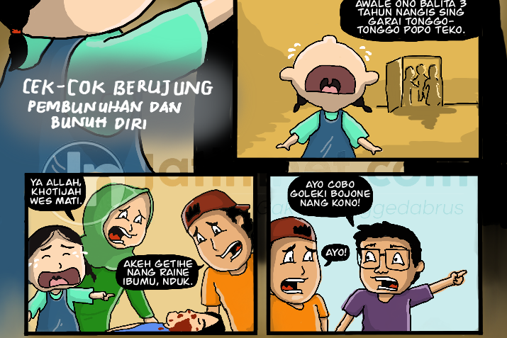 Petaka Balita Temukan Ibu Bersimbah Darah