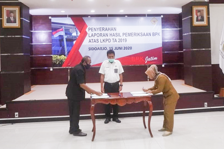 Kota Mojokerto Raih Predikat WTP Keenam Kalinya atas LKPD 2019