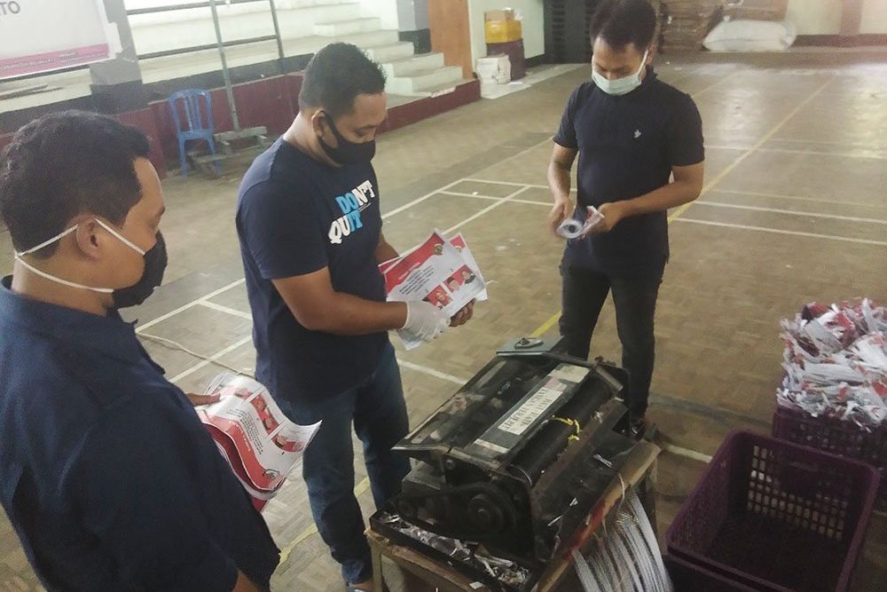 Jelang Pencoblosan, KPU Mojokerto Musnahkan 3.649 Surat Suara Rusak