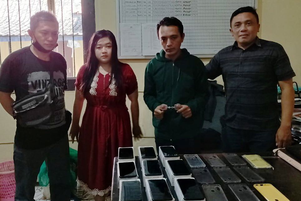 Spesialis Pencuri Ponsel Merek Samsung Dibekuk Polisi
