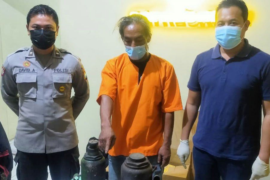 Curi Dongkrak untuk Nyawer Biduan, Sopir Truk Asal Pribolinggo Ditangkap