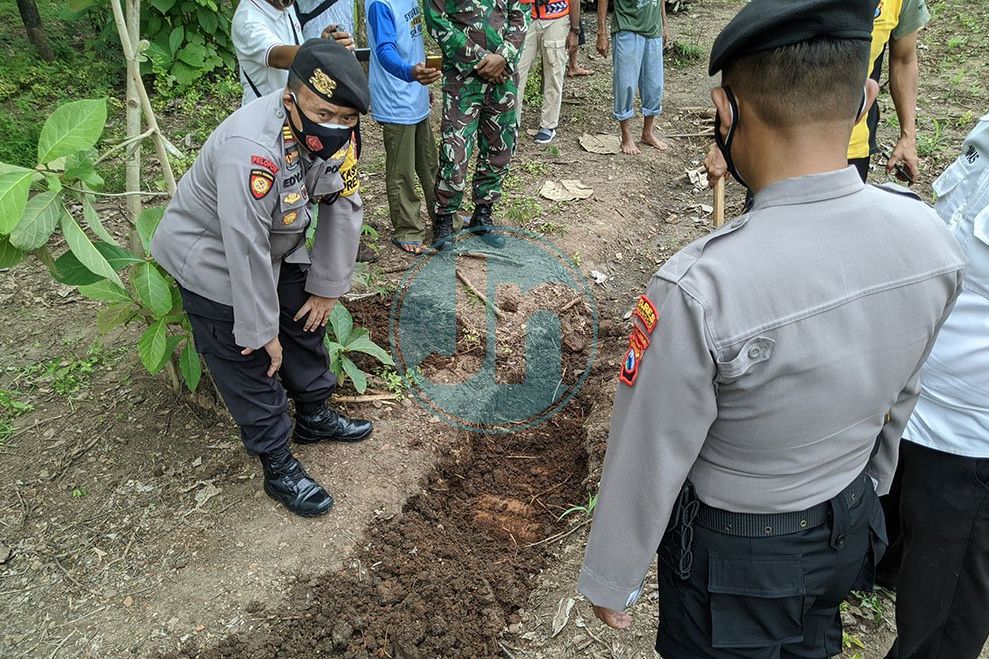Delapan Mortir Ditemukan di Lahan Jagung