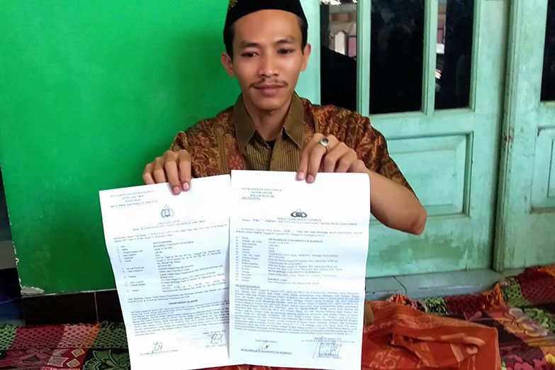Jadi Korban Penganiayaan, Guru Madrasah di Gresik Lapor Polisi