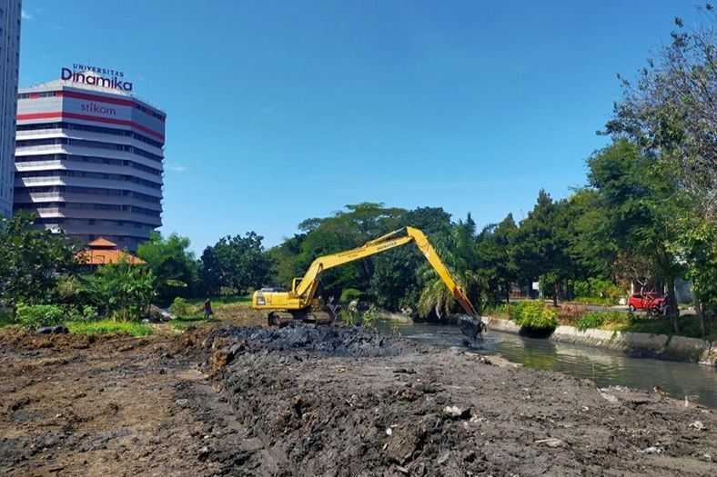 Sungai Kalimas Akan Terapkan Sistem Drainase