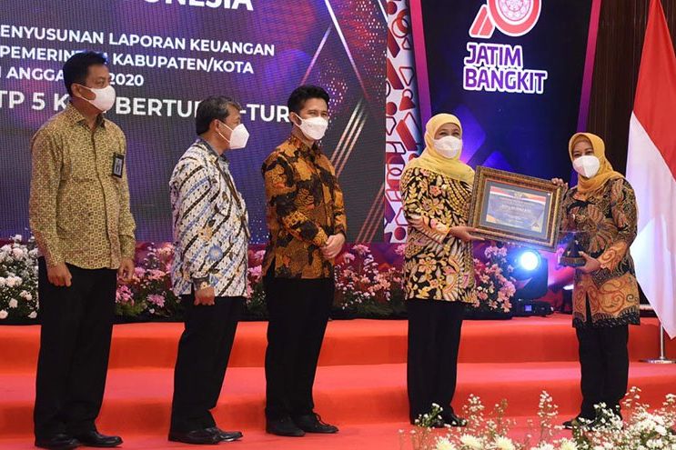 Pemkot Mojokerto Sabet WTP Kelima Kalinya, Ini Kata Ning Ita