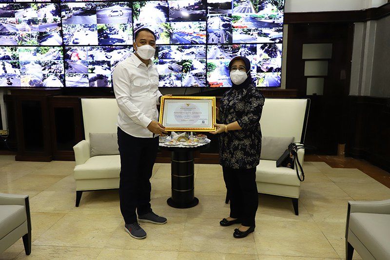 Surabaya Satu-satunya Daerah di Jatim yang Raih Penghargaan Sistem Merit ‘Sangat Baik’