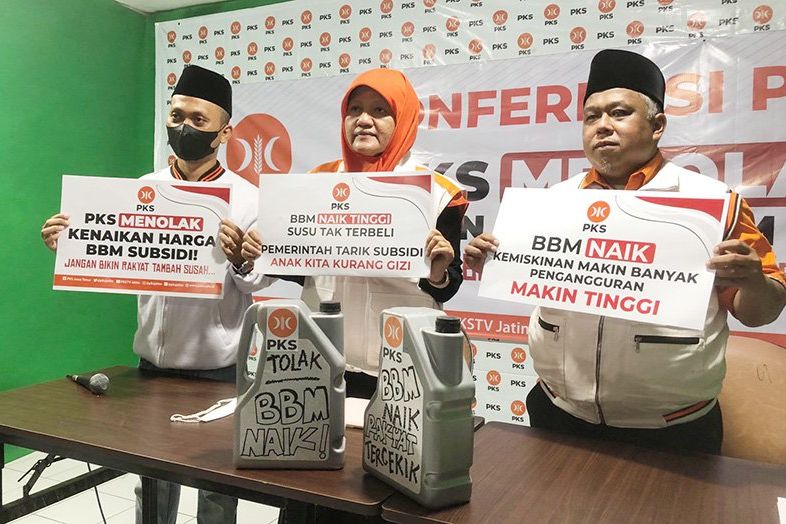 Tolak Kenaikan BBM, PKS Jatim: Membuat Masyarakat Makin Menderita 