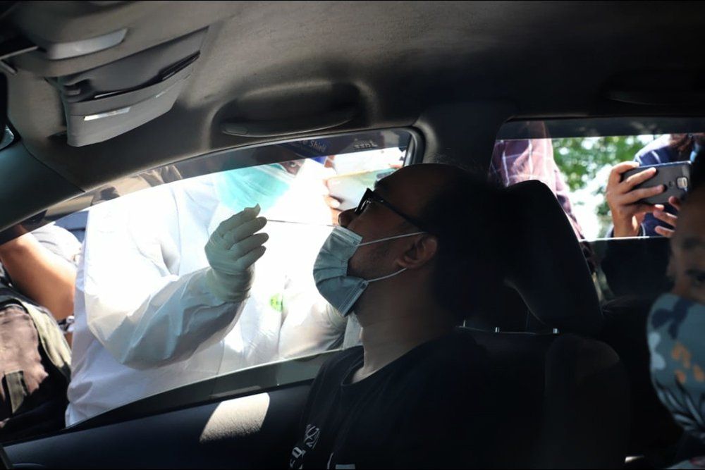 Penyekatan dan Tes Antigen di Suramadu, 70 Pengendara Ditemukan Positif