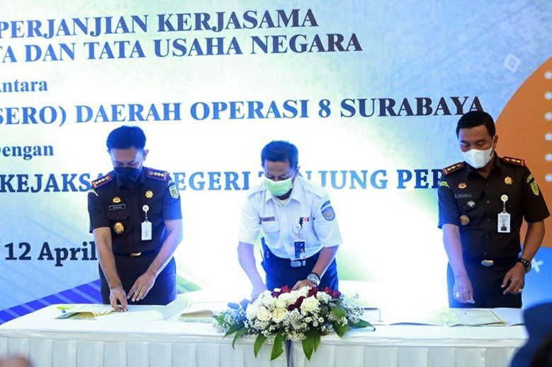 Selamatkan Aset Bermasalah, KAI Gandeng Kejaksaan Negeri Kota Surabaya dan Tanjung Perak