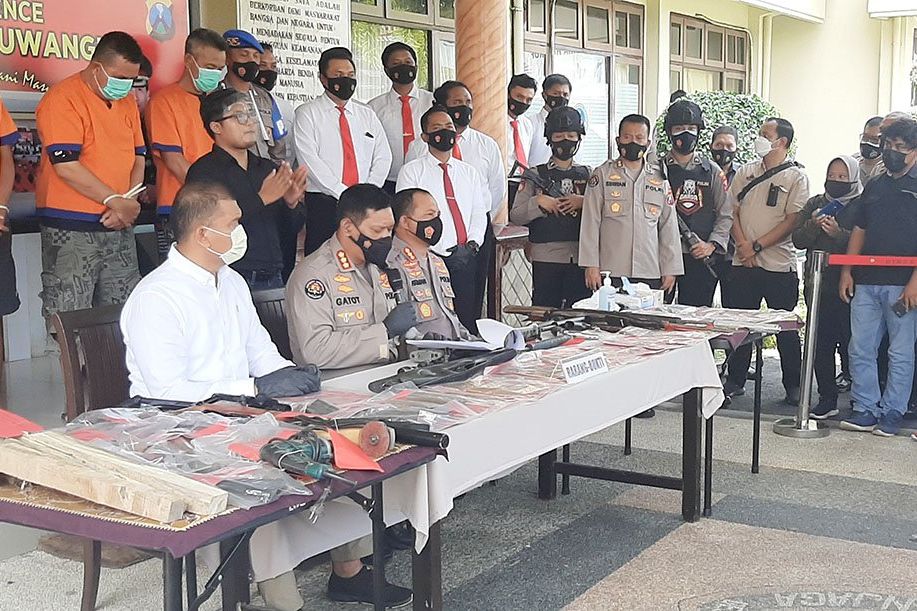 Pembuat Senpi di Banyuwangi Ditangkap