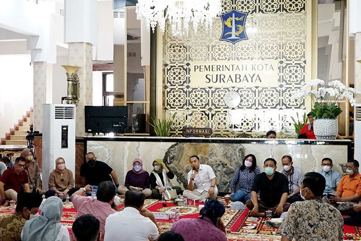Di Acara 'Sambat Nang Cak Eri' Penyandang Disabilitas Surabaya Keluhkan Soal Permakanan