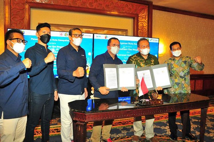 Gandeng 4 Kawasan Industri Jatim, PGN Bidik Kerjasama Bisnis dan Peningkatan Pemanfaatan Gas Bumi