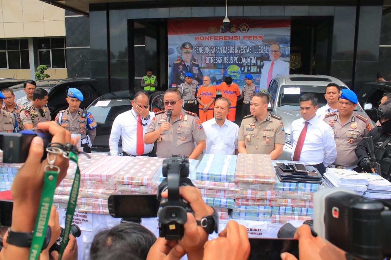 Investasi Bodong Lewat Aplikasi Mimiles Beromzet Seratusan Miliar Dibongkar Polda Jatim
