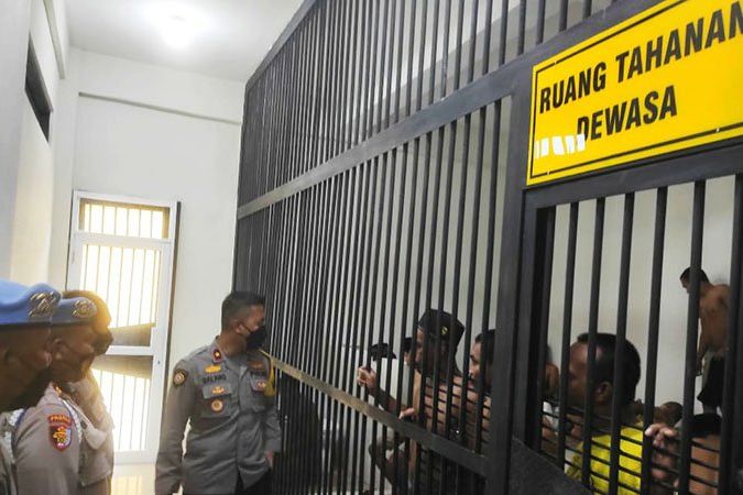 Awal Ramadan 53 Tahanan Polres Gresik Pindah ke Rutan Baru