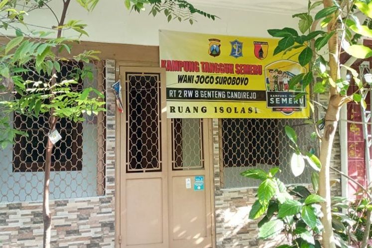 Di Balik Pengorbanan dan Kerja Keras RT di Surabaya Lindungi Warga dari Covid-19