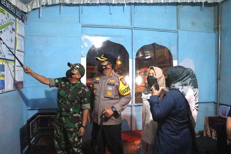 Forkopimda Kabupaten Mojokerto Cek Pos Lebaran Idulfitri