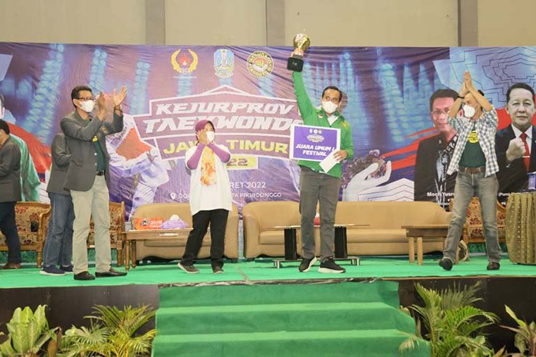 Kontingen Kota Probolinggo Juara Umum Kejurprov Taekwondo Jatim