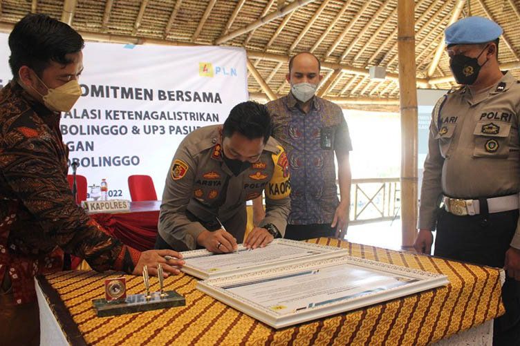 Sukseskan KTT G 20, PLN Gandeng Polres Probolinggo Amankan Pasokan Listrik