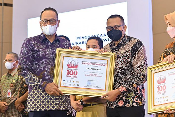 Layanan Siskia Procantik Kota Probolinggo Raih Penghargaan Kemenkominfo