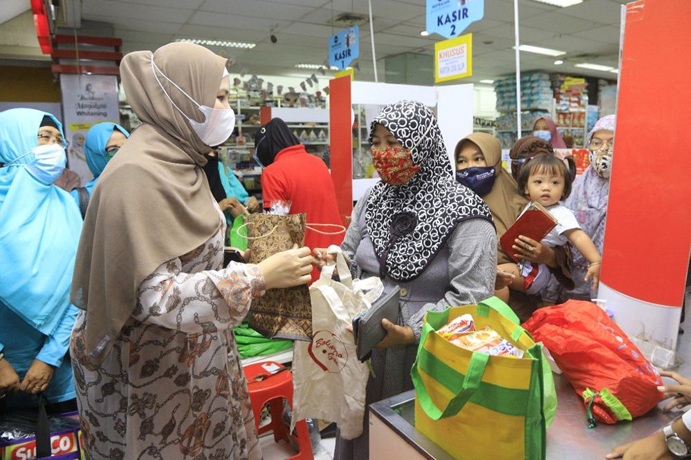 Peringati Hari Bumi, PKK Kota Probolinggo Ajak Masyarakat Ajak Gunakan Kantong non Plastik