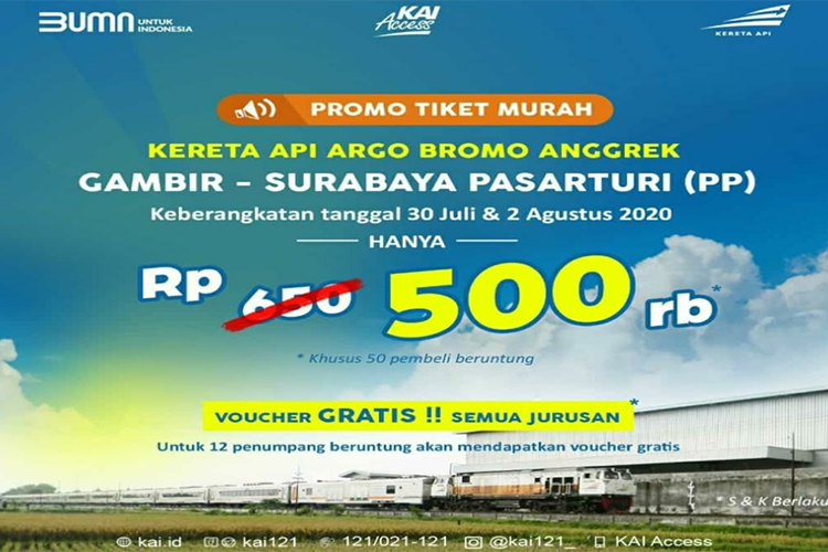 Sambut Iduladha, KAI Hadirkan Promo Tiket KA