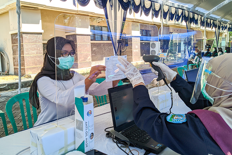 1253 Peserta Ikuti SKB CPNS di Ponorogo Dengan Protokol Kesehatan 