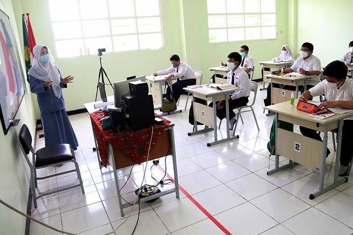 Akan Gelar PTM, 49 SMP di Surabaya Belum Dapat Asesmen dari Dispendik