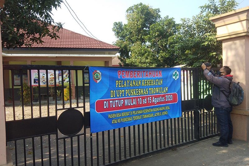 Sepuluh Orang Terpapar Covid-19, Puskesmas di Mojokerto Ditutup