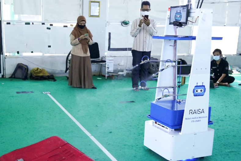 RAISA Versi Terbaru Dilengkapi Alat Penyemprot Disinfektan