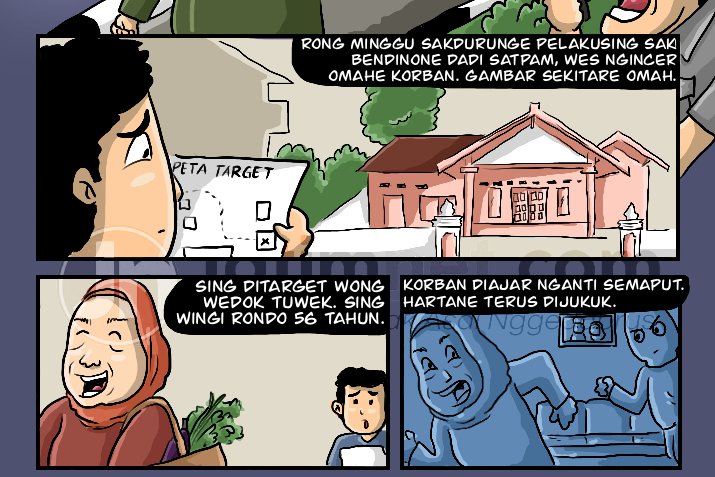 Rampok Rumah Janda