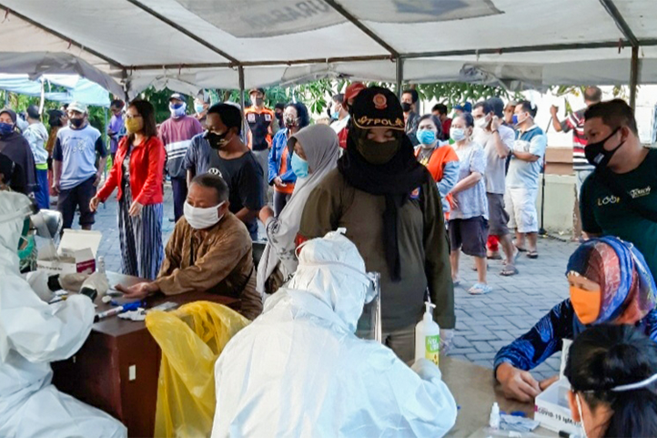 Pasar Keputran Surabaya Ditutup