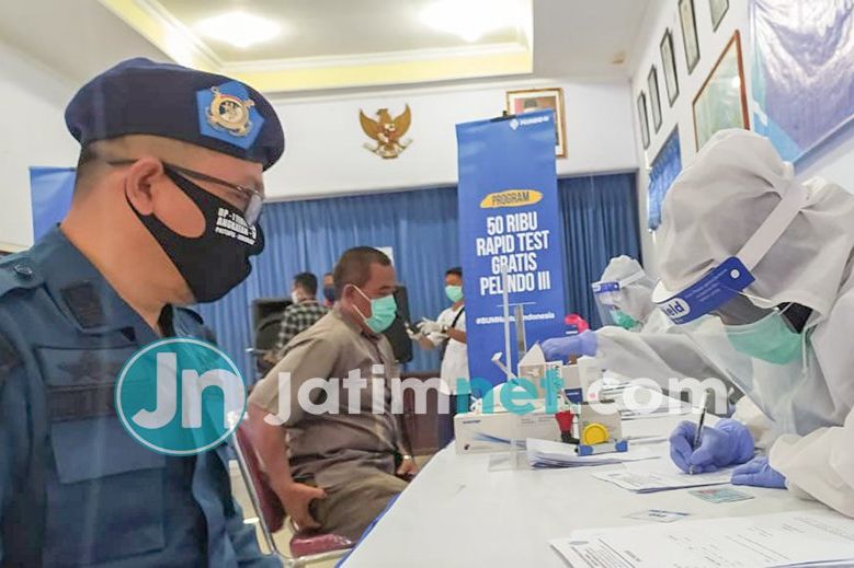 Nelayan, ABK dan Petugas Pelabuhan di Probolinggo Jalani Rapid Test Massal