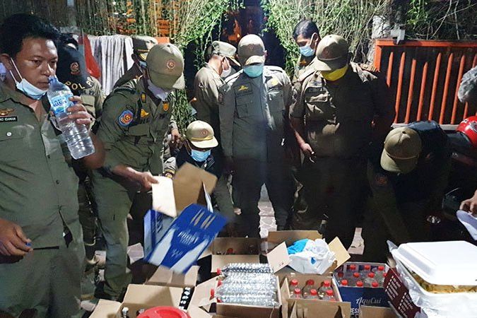 Jelang Tahun Baru, Satpol PP Mojokerto Gelar Razia