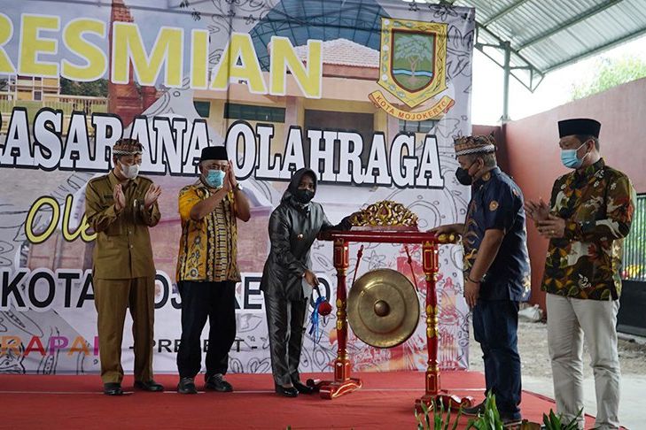 Sejumlah Sarpras Olahraga di Mojokerto Diresmikan, Ning Ita : Seluruh Warga Kota Boleh Menggunakan