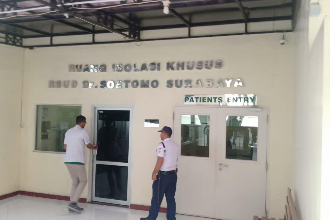WNA Cina di Soetomo Tak Terkena Virus Corona