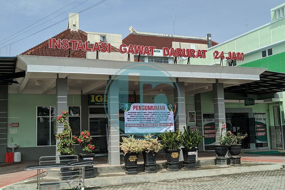 IGD RSUD dr Harjono Ponorogo Tutup