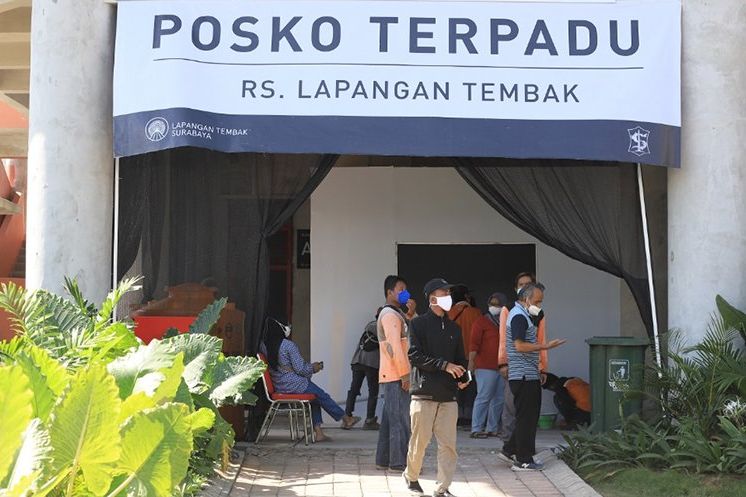 Rumah Sakit Lapangan Tembak Surabaya Mulai Beroperasi Tangani Pasien Covid-19