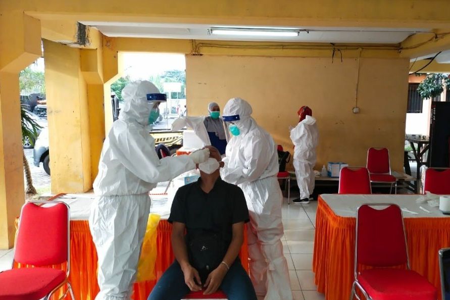 Swab Massal Penghuni Rusun Masih 20 Persen
